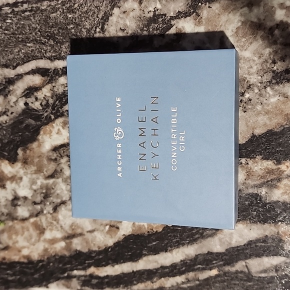 Archer & Olive Convertible Life Enamel Keychain - Picture 5 of 6